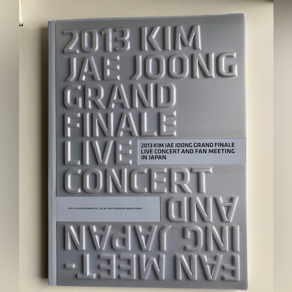 Kim Jae Joong Concert Live And Fan Meeting In Japan Limited